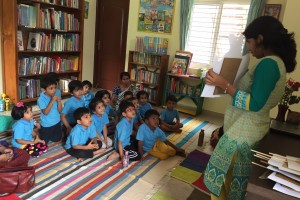 co-founder of the kid's library bangalore