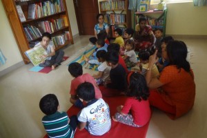 co-founder of the kid's library bangalore
